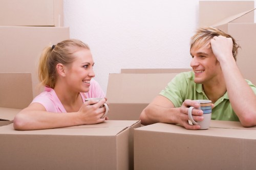 A man and van service helping with a local move in Romford