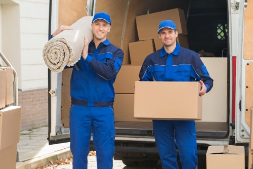 Furniture dismantling and moving support for a Romford home removal