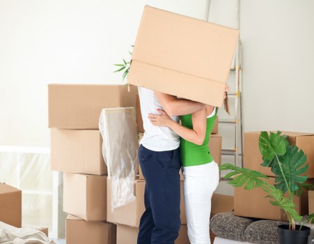 Professional Romford Man And Van team handling belongings carefully