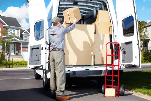Local moving team handling a Romford property relocation