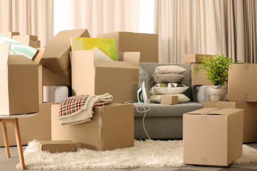 Professional packing services for a home move in Romford